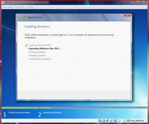 Installazione di Windows 7 su  VBox!